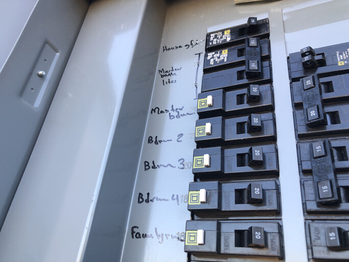 Electrical panel updates by Mister Electrical